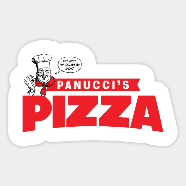 Panucci's Pizza Sticker by winstongambro